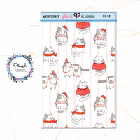 Washi Strips Deco Planner Stickers, Decorative Stickers, Christmas Edition Style 8