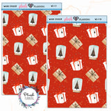 Washi Strips Deco Planner Stickers, Decorative Stickers, Christmas Edition Style 11,