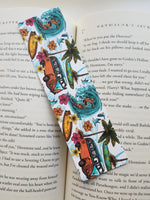 Surf's Up Bookmark, Hawaiian Theme Bookmark, Yolo Theme Bookmark Rounded Corners