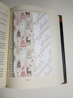 Holiday Neutral Design Bookmark, Rounded Corners