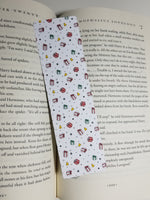 Holiday Presents Pattern Bookmark, Rounded Corners