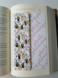 Paws Up Bookmarks, Cat Paws Bookmarks, Cat Bookmarks, Rounded Corners