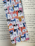 Cool Alpacas Pattern Bookmarks, Rounded Corners