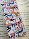 Cool Alpacas Pattern Bookmarks, Rounded Corners