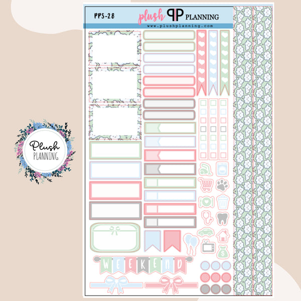 Above the Clouds Sampler Planner Stickers, Kawaii Theme, Cute Kawaii, Clouds Theme