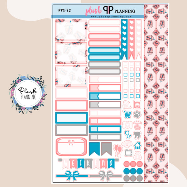 Bubble Boba Tea Sampler Planner Sticker