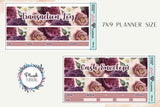 7x9 Planner Size Budget Monthly Kit or Singles, Savings Tracker, Transaction Log, Variable Income