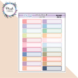 Two-Toned Planner Stickers