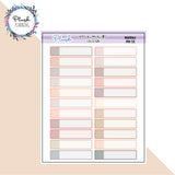 Two-Toned Planner Stickers