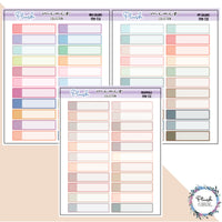 Two-Toned Planner Stickers