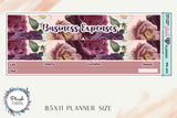 8.5x11 Business Budget Planner Stickers, Business Budget, Business Expenses, Estimated Taxes