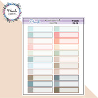 Two-Toned Planner Stickers