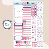 All about LOVE, Valentines Theme, Love Theme Planner Stickers Sampler, Love Pattern