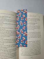 Spring Floral Pattern Bookmark, Rounded Corners