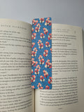 Spring Floral Pattern Bookmark, Rounded Corners