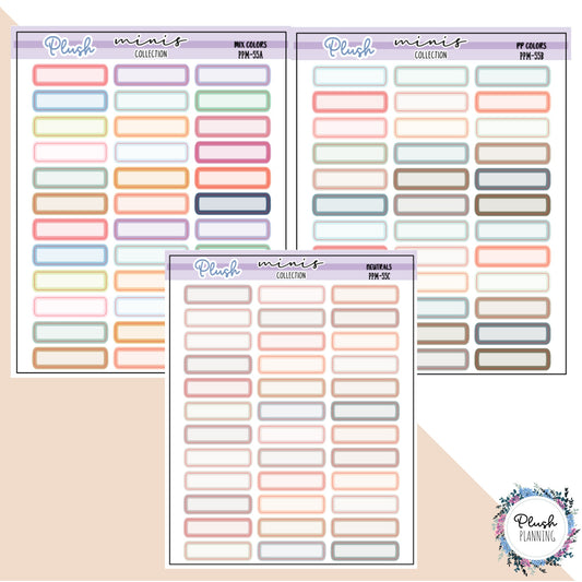 1 Inch Label Planner Stickers
