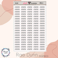 Appointment Script  Planner Stickers