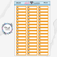 Amazon Icon Label Planner Stickers, Listing Tracker, Sales Tracker, Buy Tracker Shipping Tracker