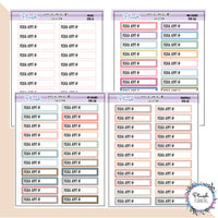 PEDIA Appt Planner Stickers