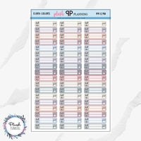 BILL Due Planner Stickers