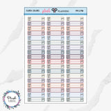 BILL Due Planner Stickers