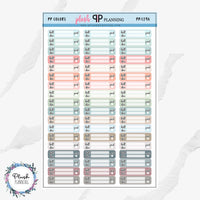 BILL Due Planner Stickers