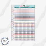 EC Erin Condren Standard Size and Mini Size Square Planner Stickers