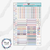 8.5x11 Erin Condren Inspired Sampler Planner Stickers