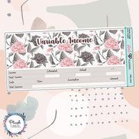 8.5x11 Planner Size Budget Monthly Kit or Singles