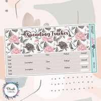 8.5x11 Planner Size Budget Monthly Kit or Singles