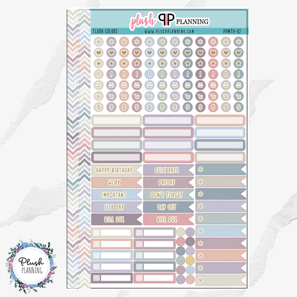 EC Mix Planner Stickers, Sticker Pack