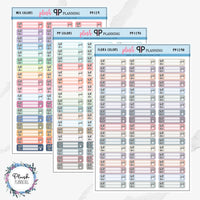 BILL Due Planner Stickers