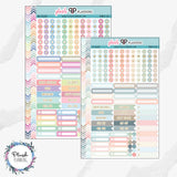 EC 7x9 Mix Planner Stickers, Sticker Pack, EC Icons, Label Stickers