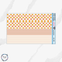 7x9 or 8.5x11 Planner Fall Collection Style 3 Deco Planner Stickers