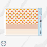 7x9 or 8.5x11 Planner Fall Collection Style 3 Deco Planner Stickers