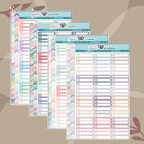 EC Hourly 30 Minute Appt Labels (2020/2021 EC) Planner Stickers