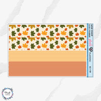 7x9 or 8.5x11 Planner Fall Collection Style 1 Deco Planner Stickers