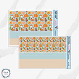 7x9 or 8.5x11 Planner Fall Collection Style 2 Deco Planner Stickers