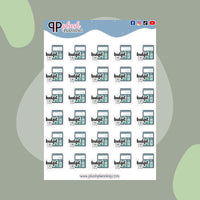 Budget Time Event Planner Stickers