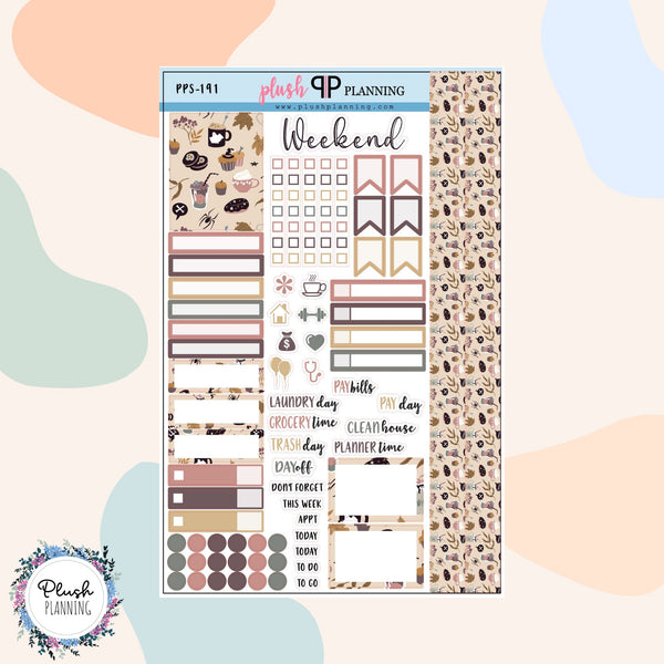 Halloween Design #25 Planner Stickers Sampler