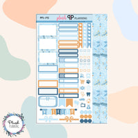 Winter Design #1 Planner Stickers Sampler, Winter Pattern, Christmas Season Designs