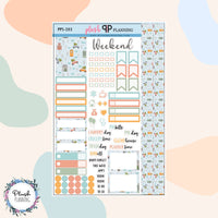 Winter Design 11 Planner Stickers Sampler, Winter Pattern, Christmas Season Designs