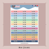 To Do Header Planner Stickers