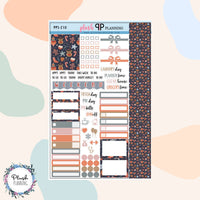 Winter Design 18 Planner Stickers Sampler, Winter Pattern, Christmas Season Designs