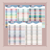 WORK Planner Stickers