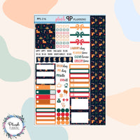 Winter Design 24 Planner Stickers Sampler, Winter Pattern, Christmas Season Designs