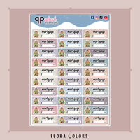 Mortgage Tracker Checklist Planner Stickers