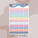 EC Quarter Box - EC OTG Petite Planner Stickers