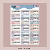 Internet Bill Tracker, WiFi Bill Tracker Planner Stickers