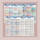 Internet Bill Tracker, WiFi Bill Tracker Planner Stickers